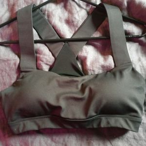 Feed Me Fight Me sports bra L